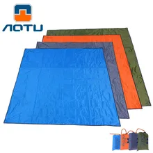 Брезентовая палатка 215X215 см, походный коврик, Большая водонепроницаемая рубашечная ткань для кемпинга, пикника, пляжа, влагостойкий коврик, зонт