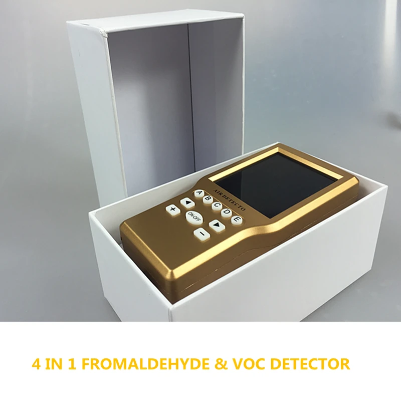 

Free shipping Portable formaldehyde detector Household detection formaldehyde HCHO detection TVOC air quality testing