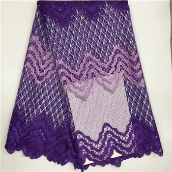 

2016 Indian Lace Fabric With Stones Nigerian Rhinestonges Mesh Lace Wholesale Price Embroidered Flower Lace For Nigerian Wedd 16