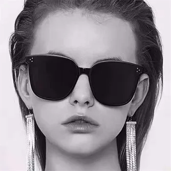 

EASTWAY 2020 New Brand Designer Women Square Sunglasses Vintage Plastic Oversize Sun Glasses Female Blue Mirrored Sun Glasses