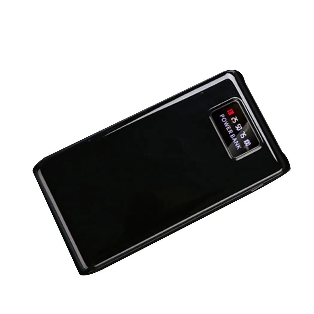

Free Welding Power Bank Shell LCD Screen Digital Display Mobile Power Case Module DIY Kit External Battery Charger Housing Box