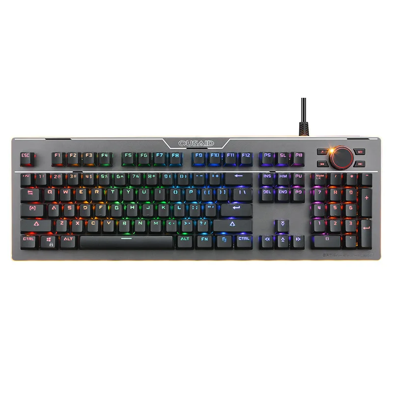 

Usb gamer mechanic keyboard mecanico klavye tastatur teclado clavier klawiatura pc backlit gaming computador led teclas teclado