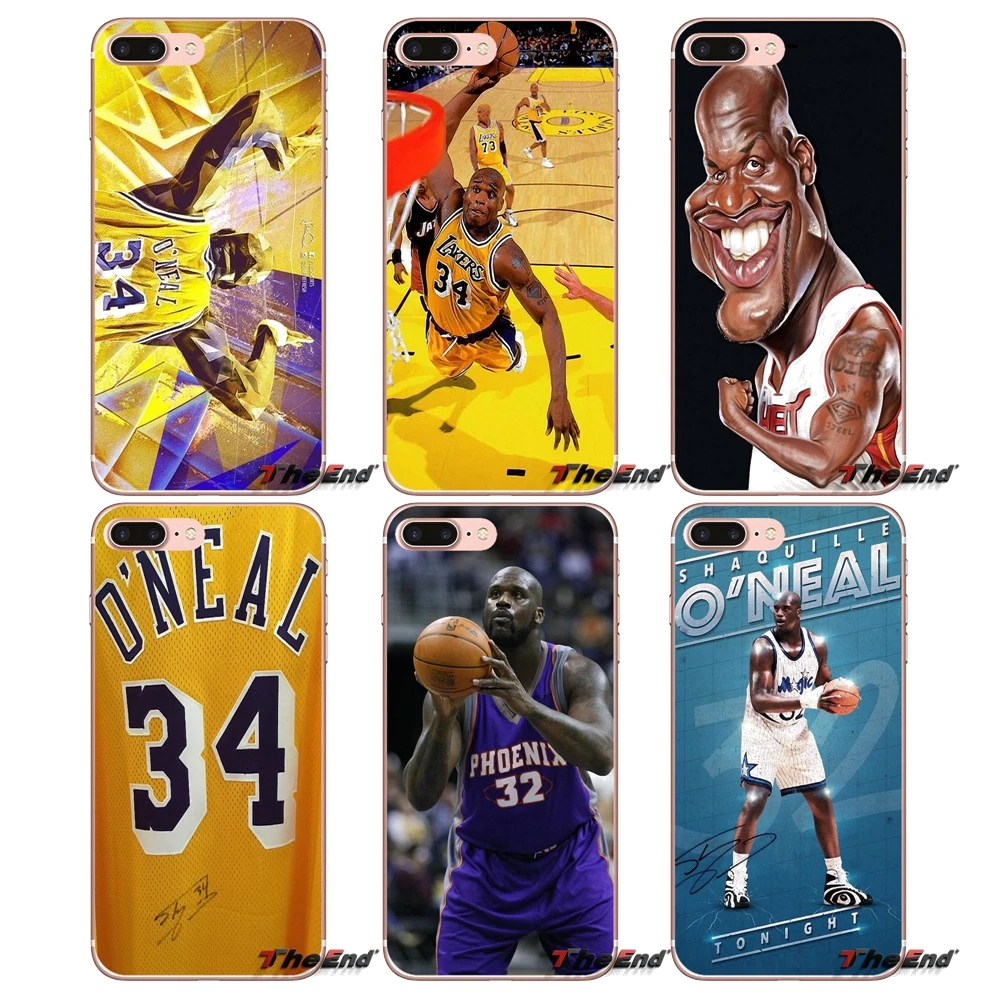 

For Samsung Galaxy S3 S4 S5 MINI S6 S7 edge S8 Plus Note 2 3 4 5 Grand Core Prime basketball MVP Star Shaquille O'Neal Case