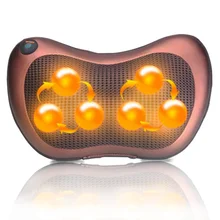 Электрический массажер для шеи массажная релаксационная Подушка многофункциональная плечевая инфракрасная нагревательная терапия Массажная Подушка