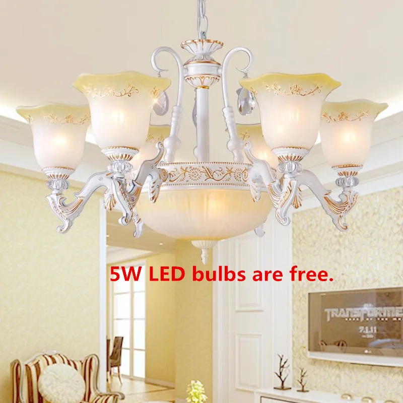 

Luxurious European Style Lustre Chandelier Lighting Zinc Aluminum Alloy Lampadari Villa Hotel Lustres Lamparas de Techo Colgante