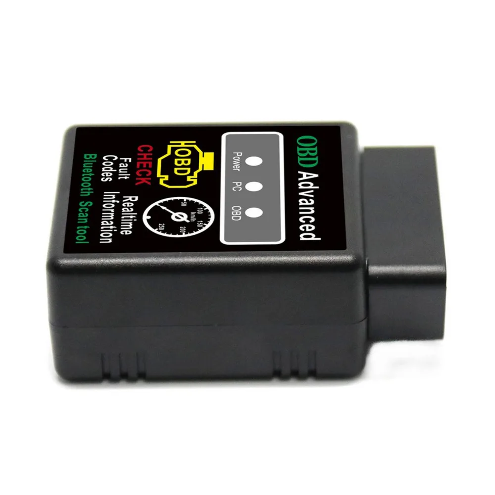 Мини Автомобильный диагностический сканер ELM327 V1.5 Bluetooth HH OBD Расширенный OBDII OBD2 ELM