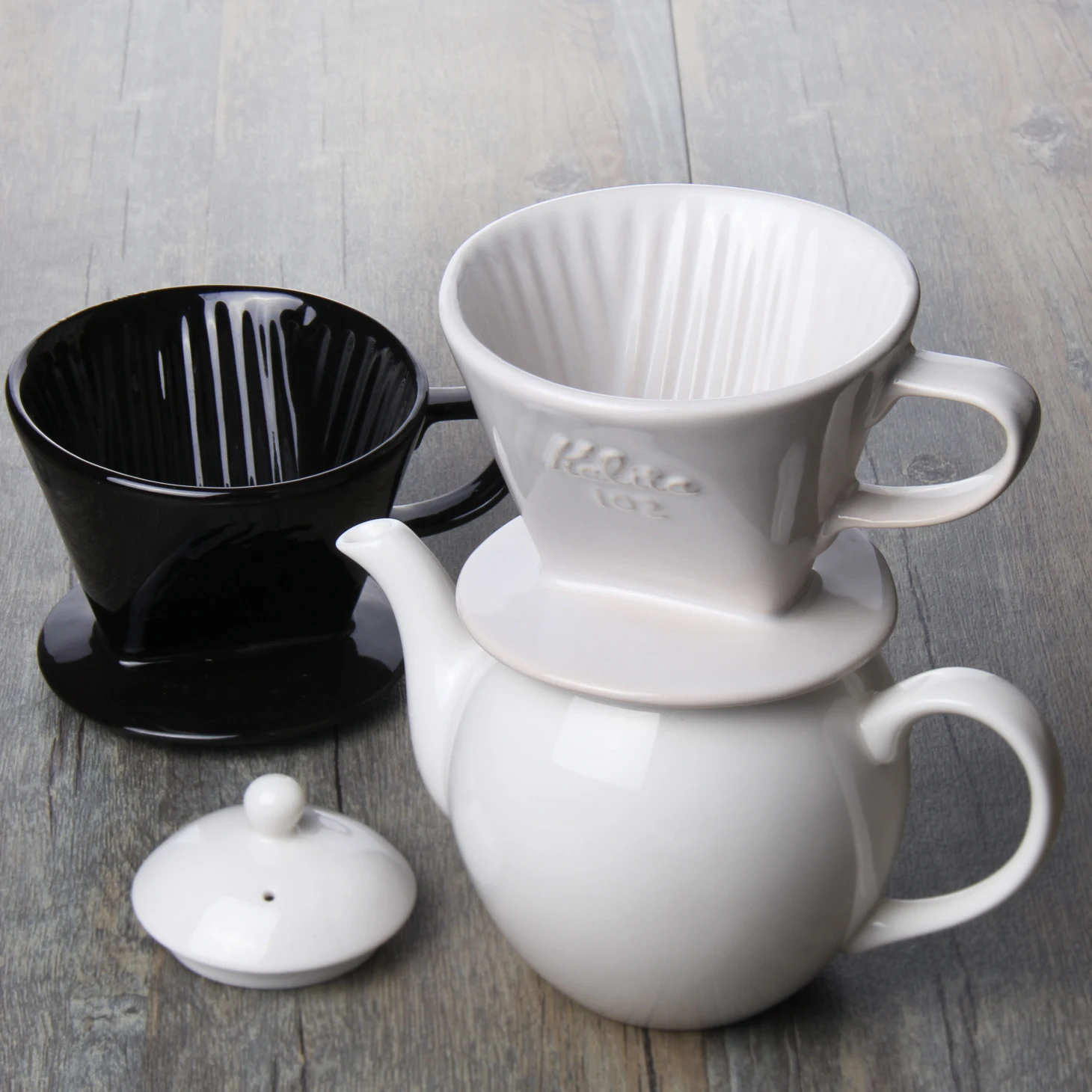 Zakka ceramic coffee isonuclear allocytoplasmic coffee funnel ceramic