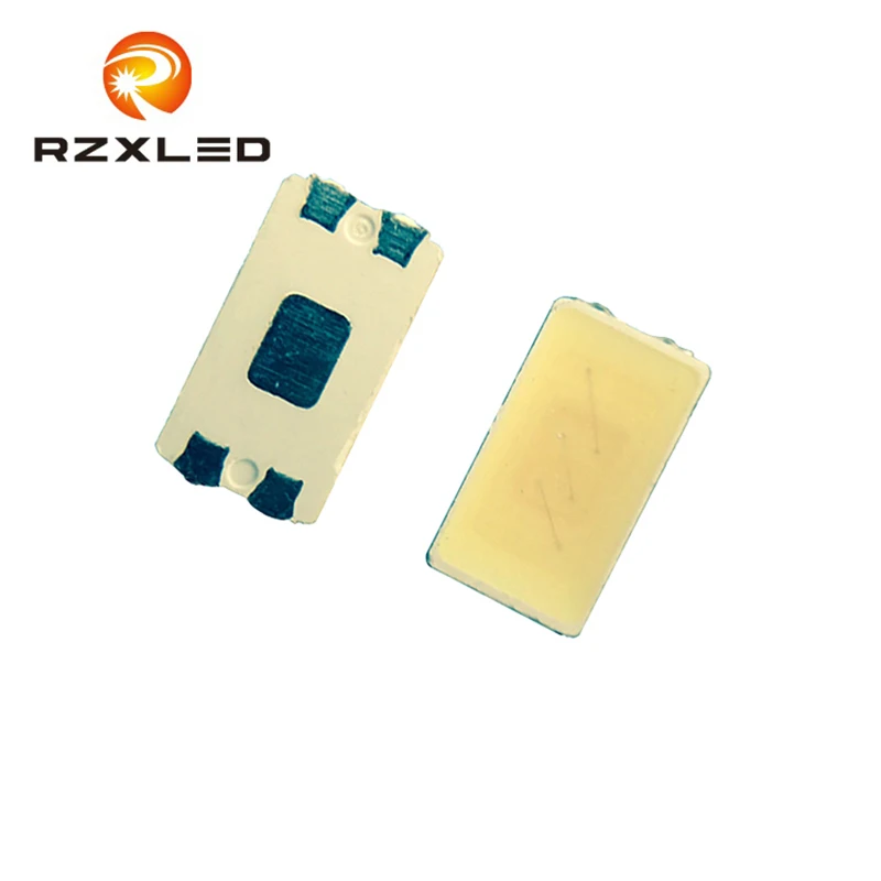 

100Pcs/Reel PLCC4 LED 4Pins SMD 5630SMD 6 Volts Diodes 1W LED Ultra Bright Warm White 3000K 6000K 100-120LM Lamps 150MA