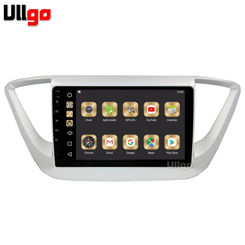 

RAM 4G+ ROM 32G Octa Core Android Car Head Unit for Hyundai Solaris Accent 2017 Autoradio GPS with Radio RDS BT Mirror-Link Wifi