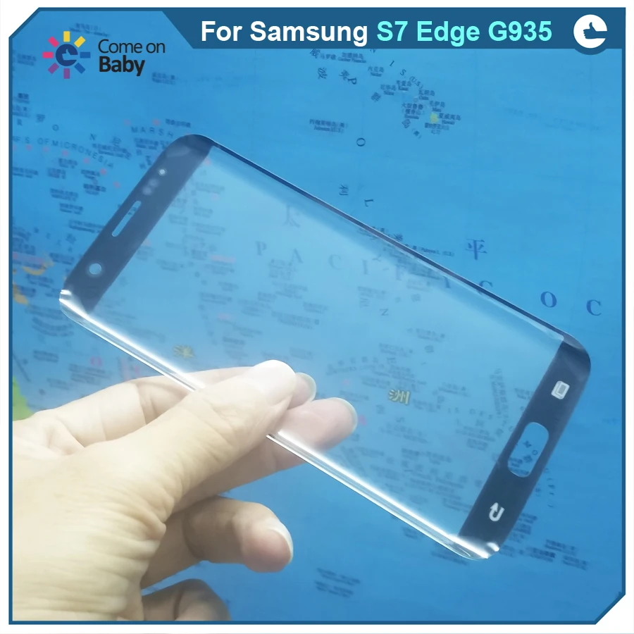 Лучший товар для Samsung S7 Edge G935 G935F G935A G935V оригинальный новый передний экран внешнее