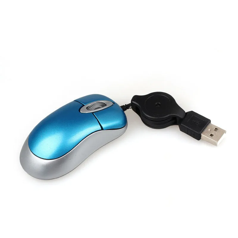 Мода Mini USB Проводные оптические Игры мыши Компьютерные мышь для портативных ПК Desktop