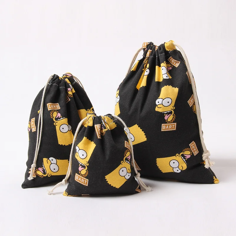 Полотняная игрушка сумка для хранения одежды организовать мешок носки/нижнее белье обувь сумка для хранения дома Sundry детские игрушки сумка