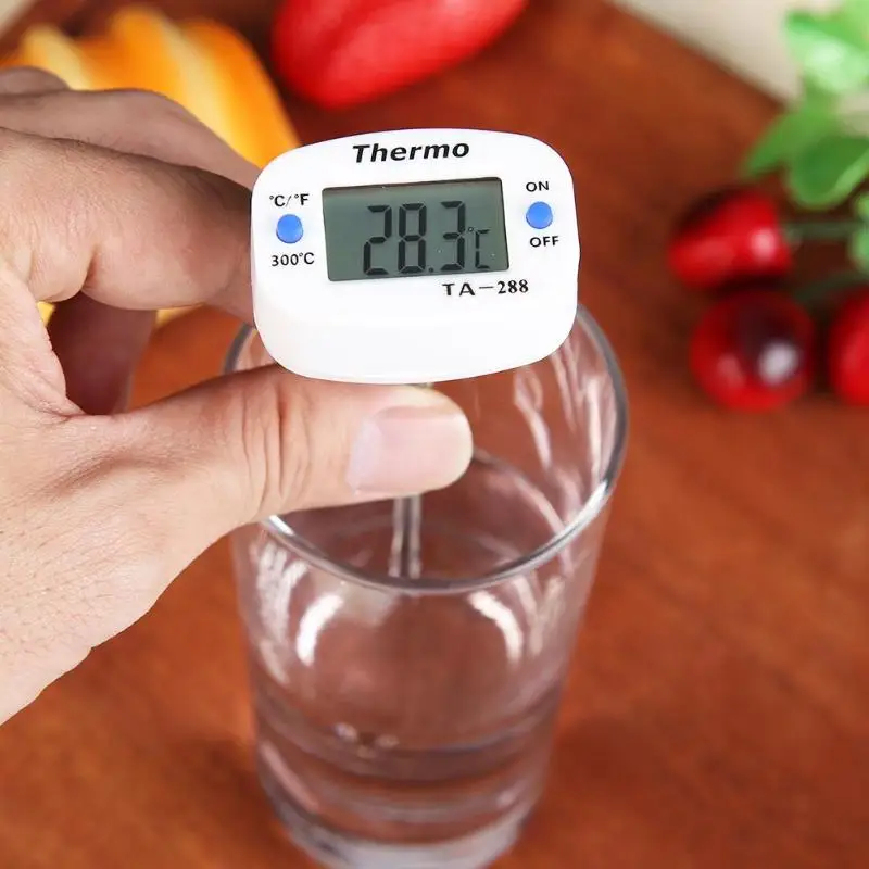 

New Meat Thermometer Digital BBQ Thermometer Electronic Cooking Food Thermometer Probe Water Milk Kitchen Oven Thermometer Tools