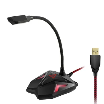 

Professional USB Gaming Microphone for Computer Desktop Condenser Mic for game Live Broadcasting YouTube Facebook