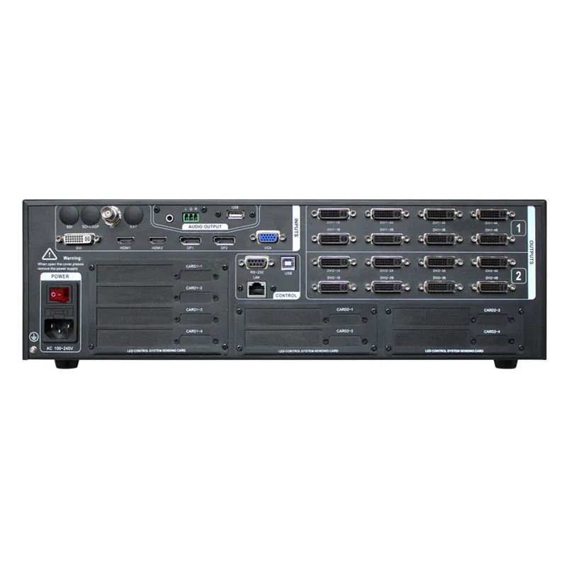 16K video processor with DP port for P4 512x512mm