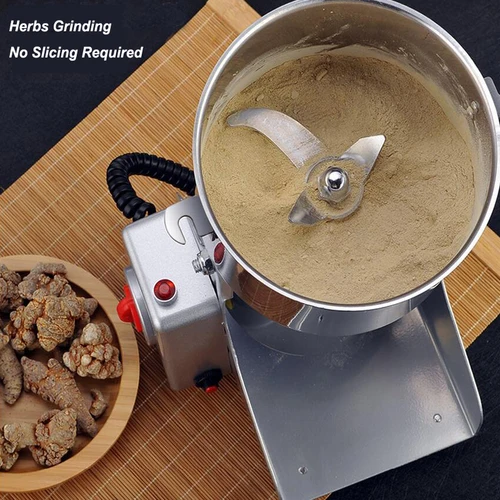 대용량 허브 그라인더, 800G 3000W, 커피 머신, 곡물 향신료 제분, 약 밀 믹서, 건조 식품 분쇄기, 부품 무료 3