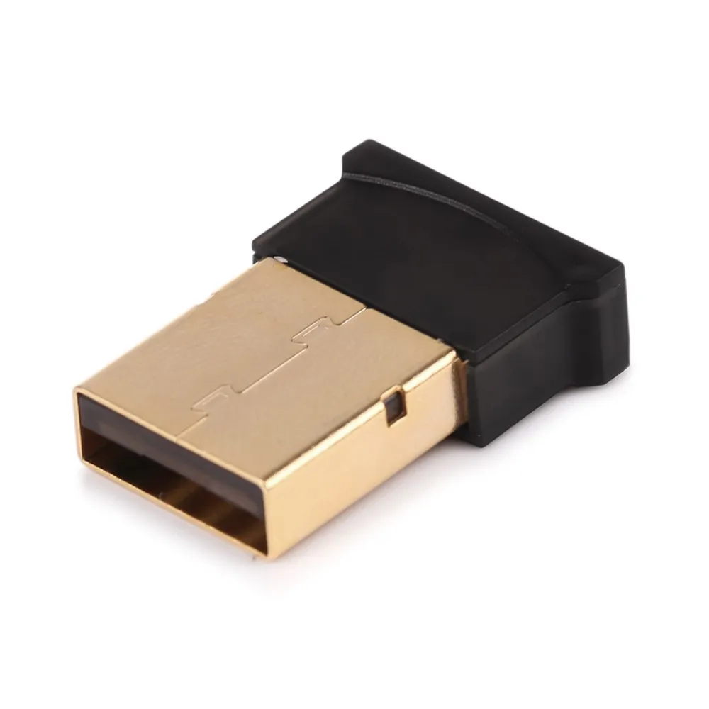 Мини USB Bluetooth CSR 4,0 адаптер приемник передатчик беспроводной ключ со встроенной антенной и Позолоченный разъем