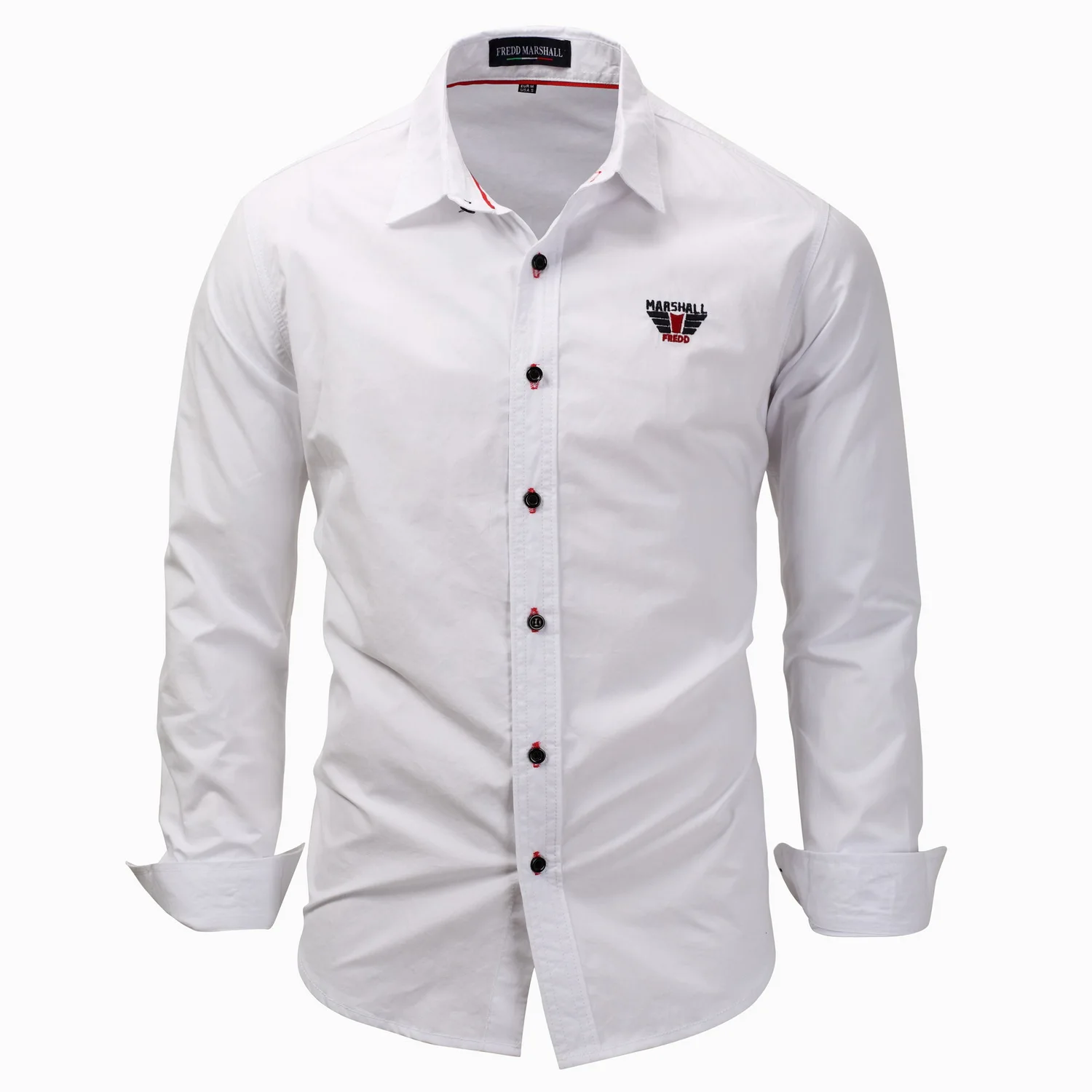 white shirt slim