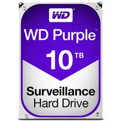 Western Digital фиолетовый, 3,5 ", 10000 ГБ, 5400 об./мин., Serial ATA III, 256 МБ, HDD