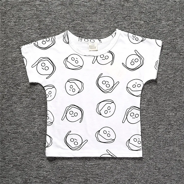 oversized t shirt	 2022 Boy Girls Short Sleeve T-shirt Baby CartoonPrinting Tee Tops Children Cotton Clothes For Summer Kids Costume For Girls Cute top T-Shirts