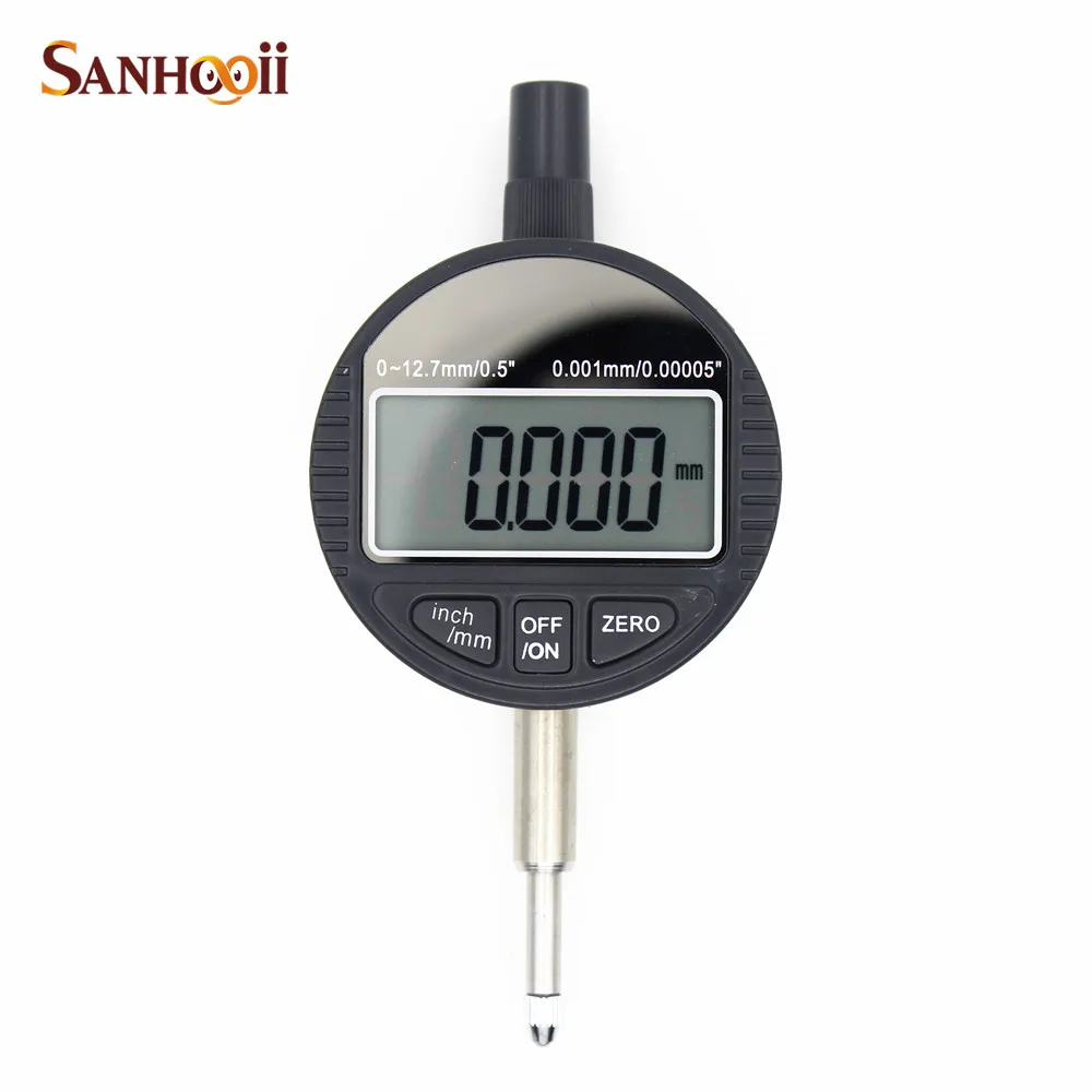 SANHOOII 0,001 мм/0,00005 ''циферблатные индикаторы и металлический магнитный держатель инструменты для анализа и измерений измерительные инструменты