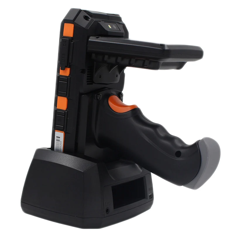 DT510 Rugged with Pistol Grip Portable Wireless Android Barcode Scanner Bluetooth 4G Wifi POS Terminal LF RFID UHF Reader PDA