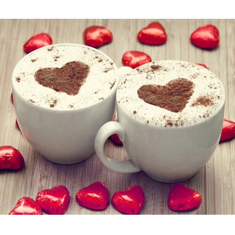 New arrival Coffee cup DIY diamond embroidery painting set full 5D Crystal cross stitch rhinestone stick mosaic crafts | Дом и сад