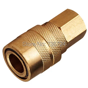 

50pcs USA industrical milton type brass quick coupler 1/4" NPT female thread pneumatic quick coupling