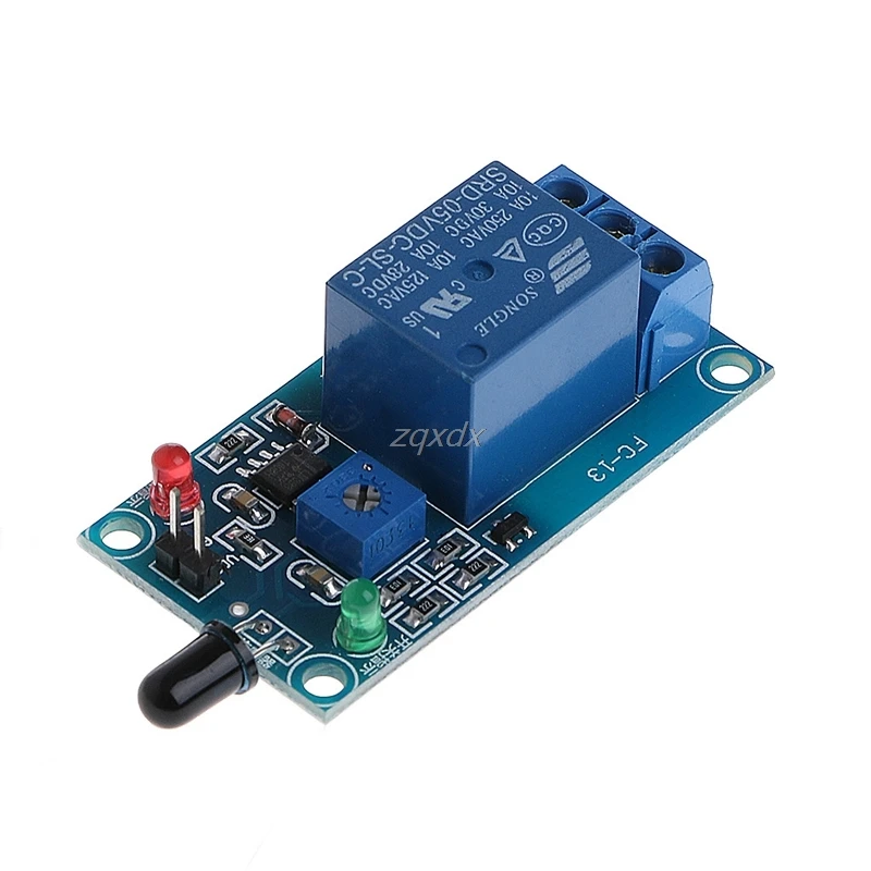 

MK00171 One Way Flame Sensor Module Relay Fire Detection Alarm Module Z07 Drop ship