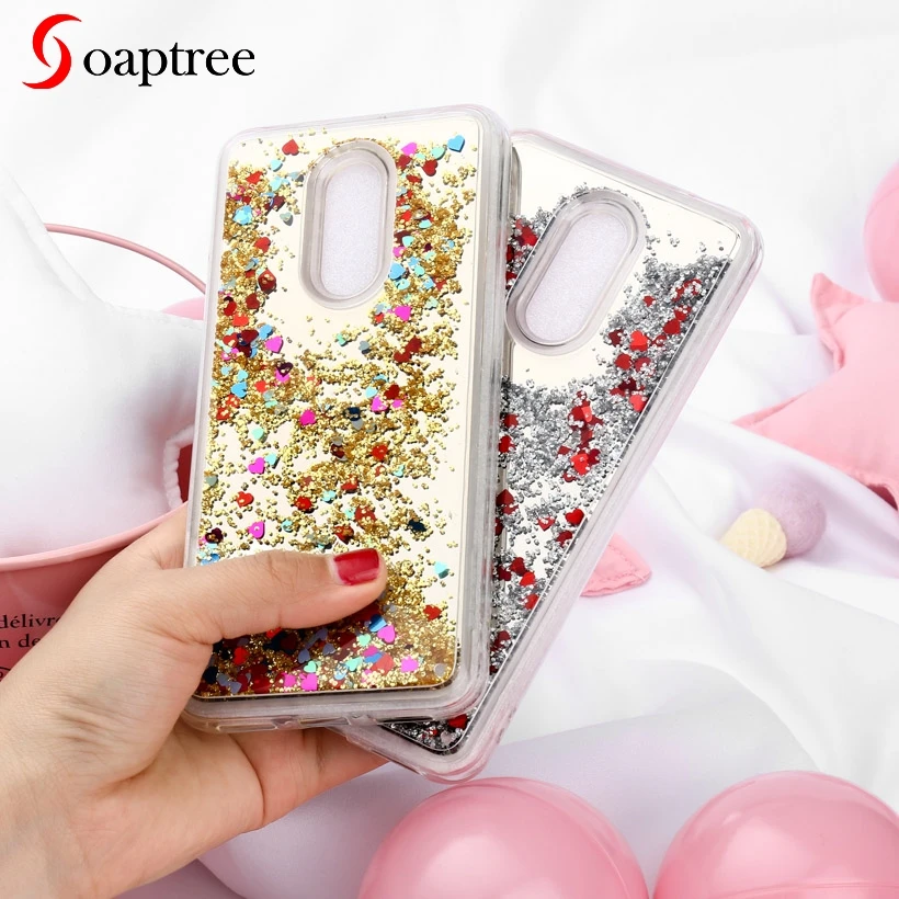 

Glitter Liquid Cases for Xiaomi Redmi 5 Plus Note 5 4 4X 4 X Note4X Case Silicon For Xiaomi Mi 8 SE Mi8 Redmi 4X 4 6 5 TPU Cover