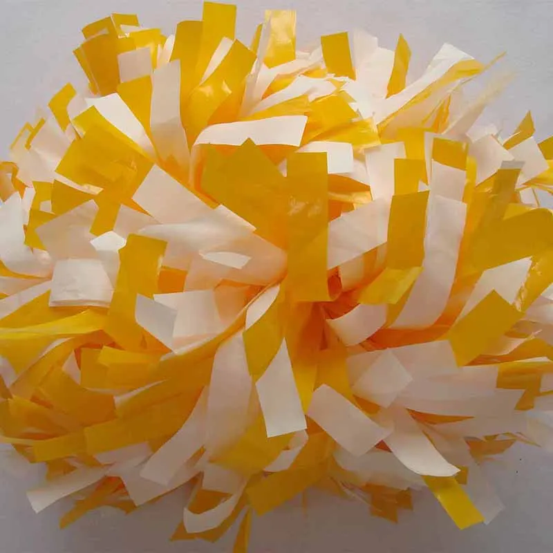 1 шт 180 г группа поддержки pom Poms 6 "Профессиональный эстафету ручка Пластик смешанные костюм для соревнования помпонами цвет на заказ никогда