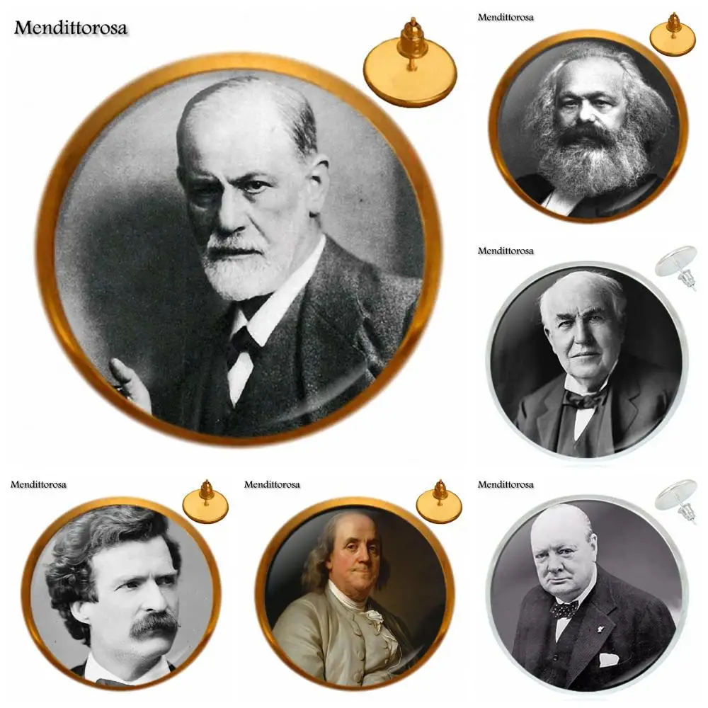 Для женщин детей массивные бронзовые/Серебристые/Золотые клипсы серьги гвоздики