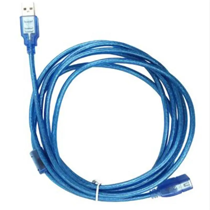 

Extension Data Cable 2.0 A Male to A Female Long Cord for Computer, 1.5 meter Blue