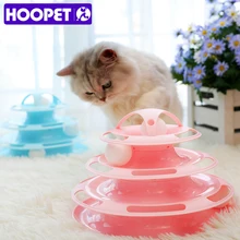 HOOPET игрушки для домашних животных Кот Сумасшедший шар Интерактивная развлекательная тарелка креативная игрушка