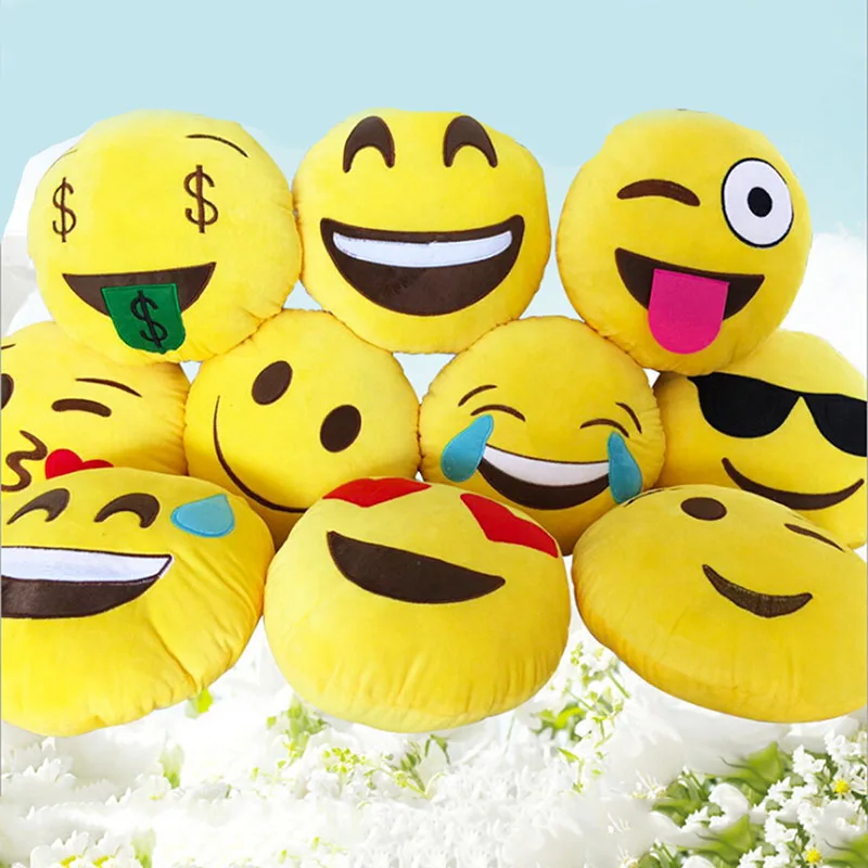 Buy Bedding Set Back Cushion Soft Emoji Pillow Smiley or Poo Shape Cushion