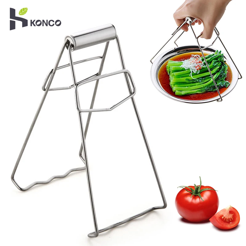 

Konco Anti-scalding plate holder Insulation Dish Clips Baking Tools Bowl Holder Clamp Pot Pan Gripper Clip