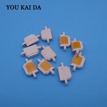 

10pcs/lot white DC Power Mini USB Jack for Apple iPad 5 iPhone Ipad Mini 2 Charging Port Female Socket Micro USB connector 10pin