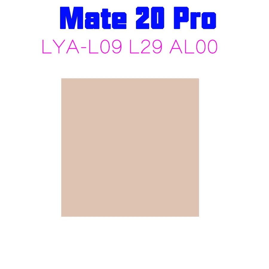 Чехол для huawei mate 20 Lite, Задняя стеклянная панель, чехол для задней двери, чехол для huawei mate 20 Pro, чехол для аккумулятора mate 20 - Цвет: Mate 20 Pro Pink