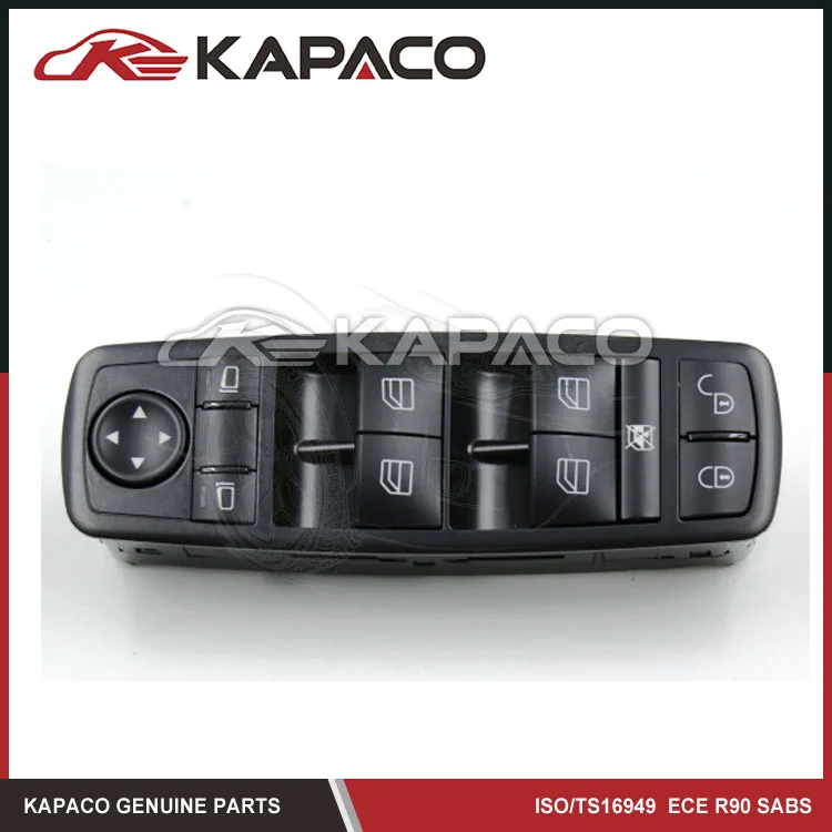 

High Performance Master Power Window Lifter Switch A1698206610 1698206610 For Mercedes Benz W245 W169 2007-2012