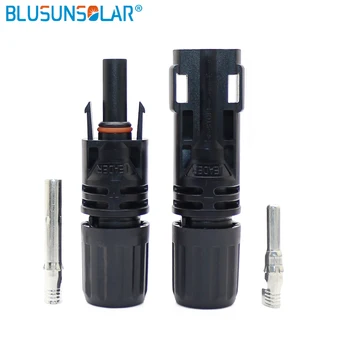 

BULSUNSOLAR 5pair TUV approved 1500V Solar Connector plug 30A for Solar Panel Connector UV Resistant