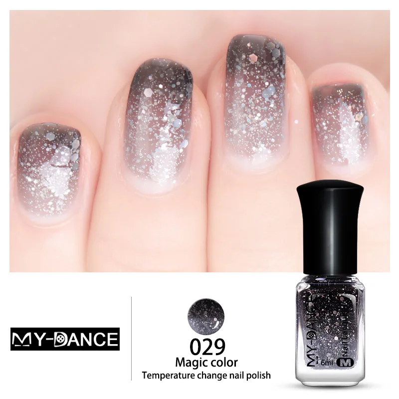 29 Water-based Temperature Colour Changing Nail Polish Non-toxic Thermal Fashion Manicure js002 - Цвет: 29