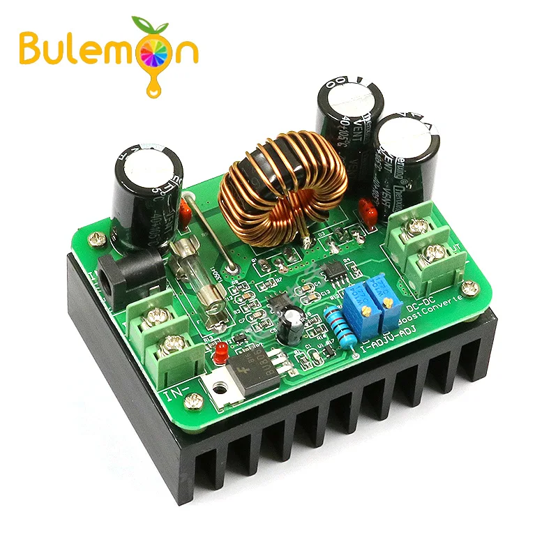 

DC-DC 600W 10-60V to 12-80V Boost Converter Step-up Module Car Power Supply