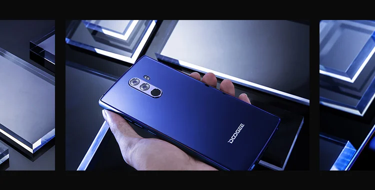 DOOGEE MIX 2 6GB RAM 128GB ROM MTK Helio P25 2.5GHz Octa Core 5.99 Inch Bezel-less FHD+ Screen Quad Camera Android 7.1 4G LTE Smartphone