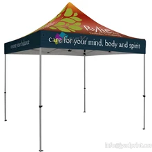3X3 м всплывающий тент на крыше/10X10FT торговой выставки шатер печати(только на крыше, печать, без рамки, без стена