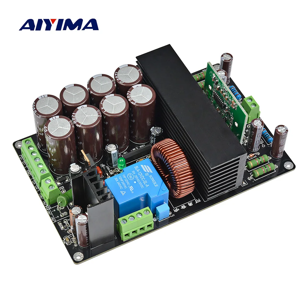 Aiyima 1000 Вт сабвуфер усилитель доска HIFI IRS2092 + IRFB4227 подойдет как для повседневной