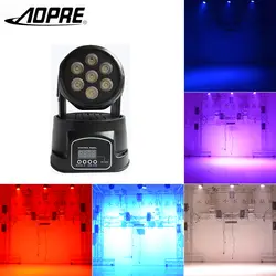 Moving Head светодио дный LED RGBW Par Light мини стробоскоп DMX 512 сценическое освещение диско-свет с автоматическим голосовым режимом для