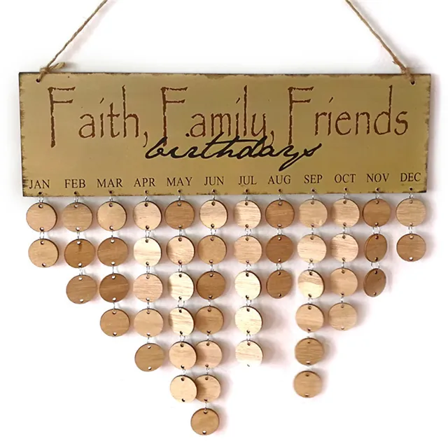 birthday anniversary calendar