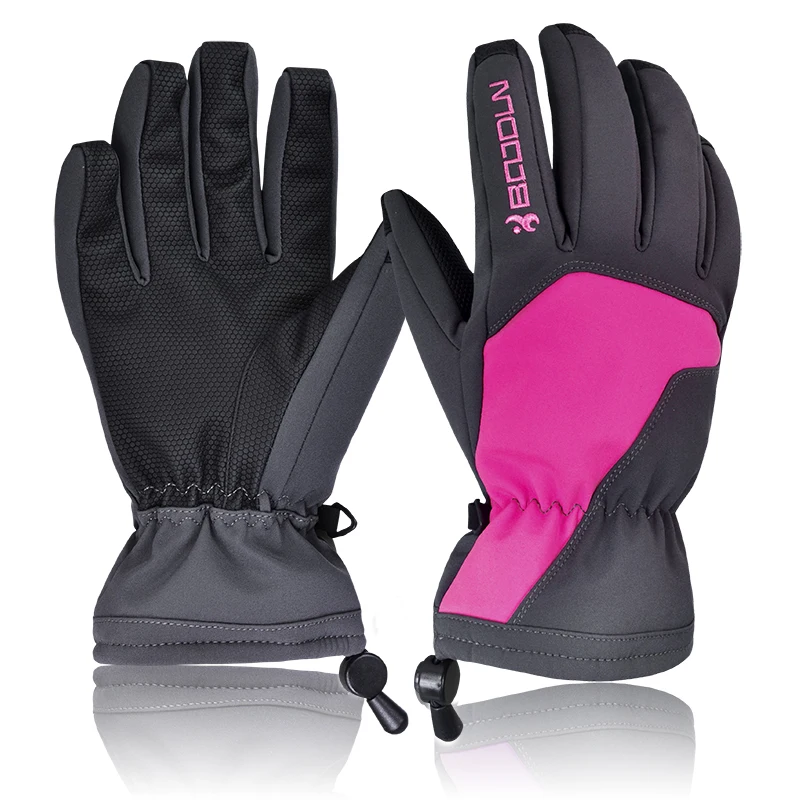 BOODUN Women Winter Thermal Ski Gloves Waterproof/Cool resistant