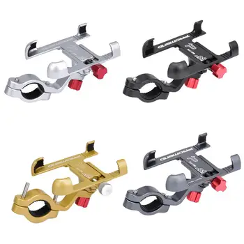 

Aluminum Alloy Mobile Phone Holder Bike Rack Stander Rotary Adjustable Angle Bicycle GPS Navigation Stand For Cycling Biking