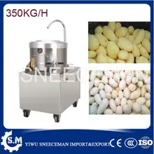 350 кг/ч Коммерческая промышленная машина для чистки картофеля, нож для чистки маниока, машина для изготовления стволовых Овощной очиститель